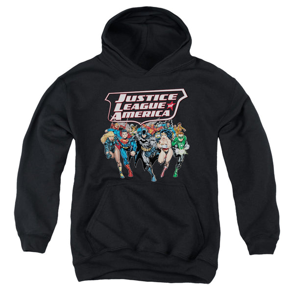 JLA - Charging Justice Youth Hooded Sweatshirt