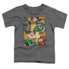 JLA - Hero Boxes Toddler Short Sleeve