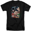 JLA - Up Close And Personal Adult Tall Fit Short Sleeve