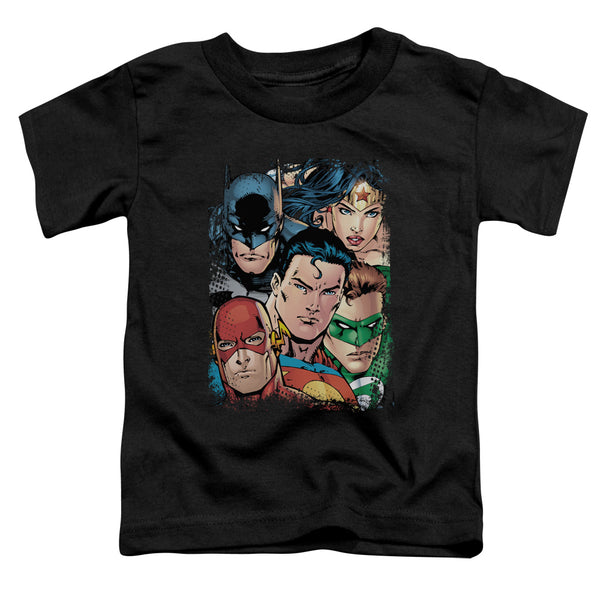 JLA - Up Close And Personal Toddler Short Sleeve