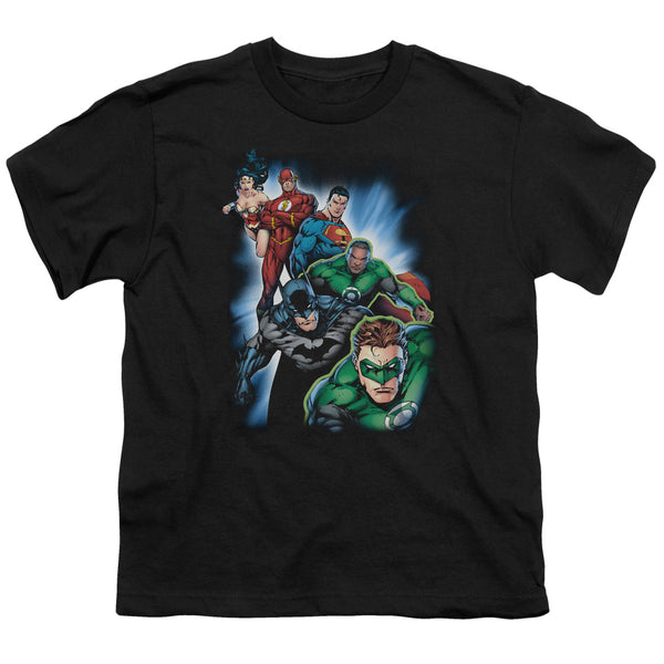 JLA - Heroes Unite Youth Short Sleeve