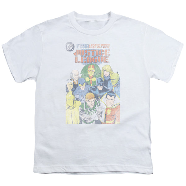 JLA - Justice League #1 Cover Youth Short Sleeve