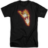 JLA - Firestorm Blaze Adult Tall Fit Short Sleeve