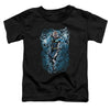 JLA - Black Lightning Bolts Toddler Short Sleeve