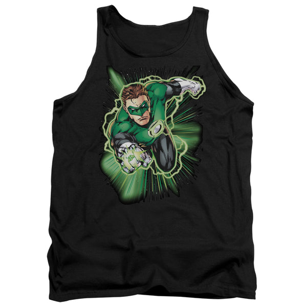 JLA - Green Lantern Energy Adult Tank Top
