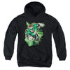 JLA - Green Lantern Energy Youth Hooded Sweatshirt