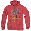 JLA - Raise Your Fist Adult Heather Hoodie