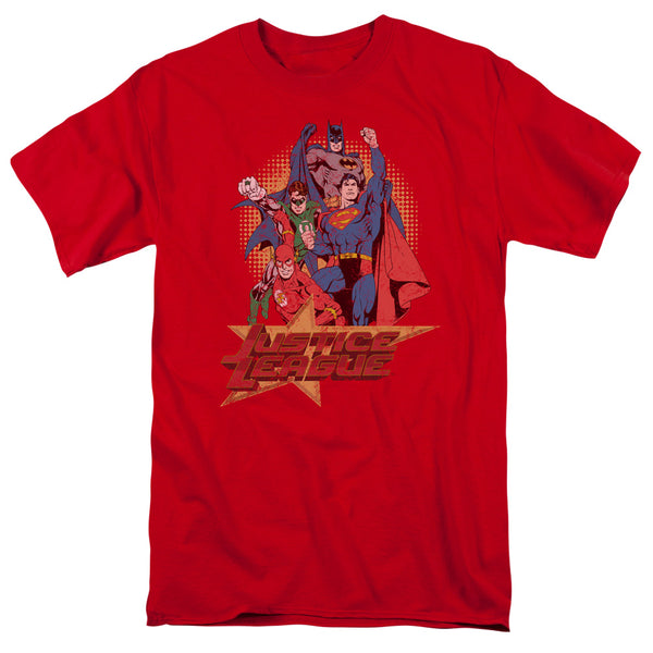 JLA - Raise Your Fist Adult Regular Fit Short Sleeve