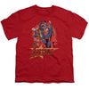 JLA - Raise Your Fist Youth Short Sleeve