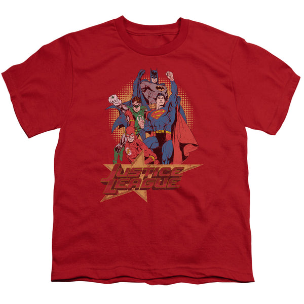 JLA - Raise Your Fist Youth Short Sleeve