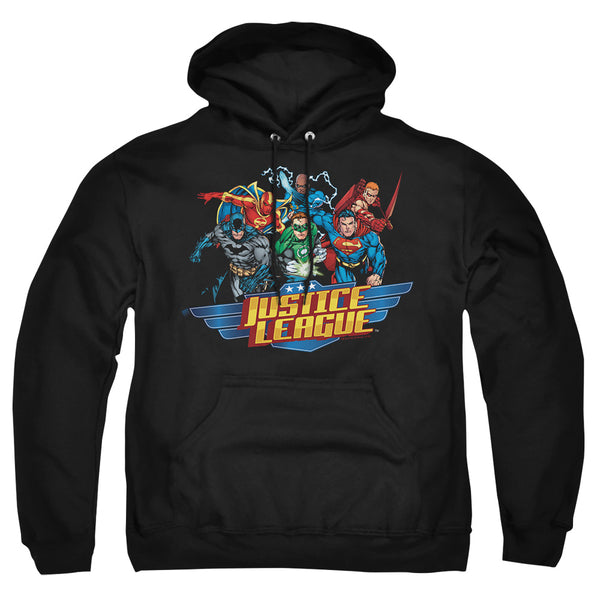 JLA - Ready To Fight Adult Pullover Hoodie
