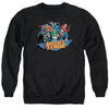 JLA - Ready To Fight Adult Crewneck Sweatshirt