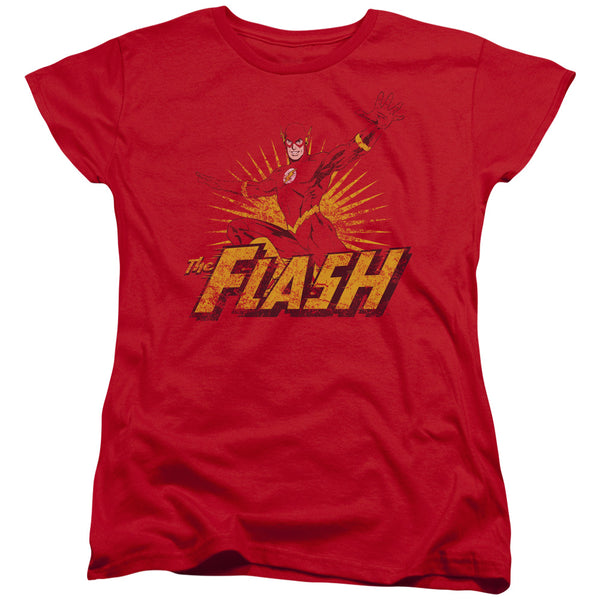JLA - Flash Rough Distress Women's Short Sleeve