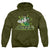 JLA - Gl Rough Distress Adult Pullover Hoodie