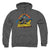 JLA - Batman Rough Distress Adult Pullover Hoodie