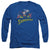 JLA - Superman Rough Distress Adult Long Sleeve
