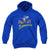 JLA - Superman Rough Distress Youth Hooded Sweatshirt