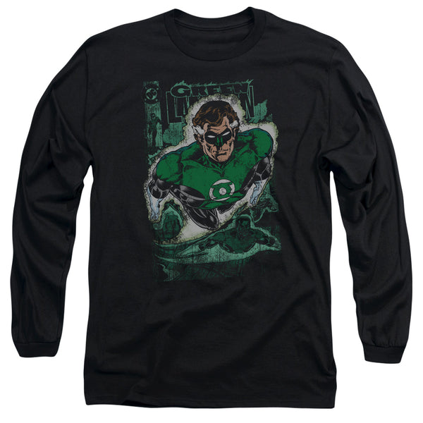 JLA - Green Lantern #1 Distress Adult Long Sleeve