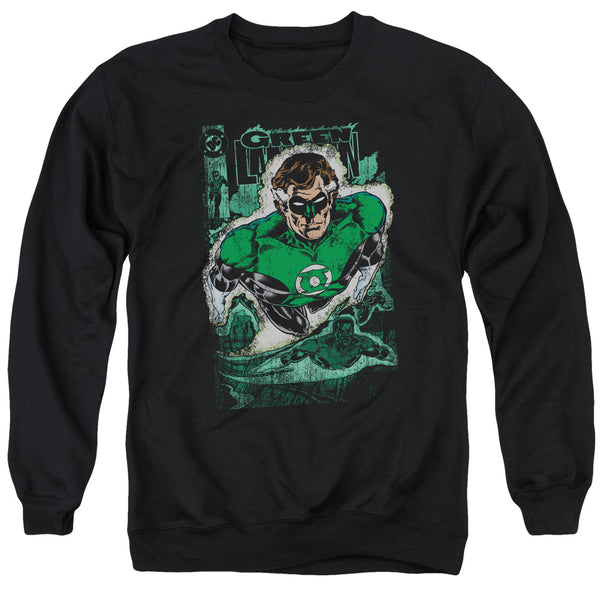 JLA - Green Lantern #1 Distress Adult Crewneck Sweatshirt