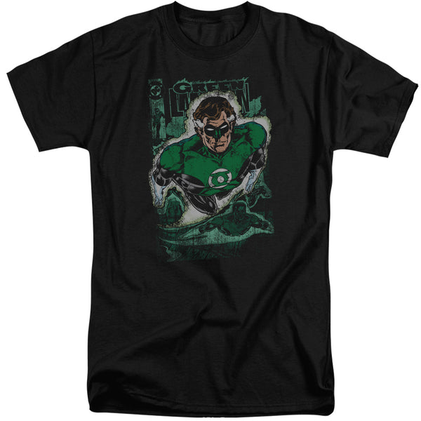 JLA - Green Lantern #1 Distress Adult Tall Fit Short Sleeve