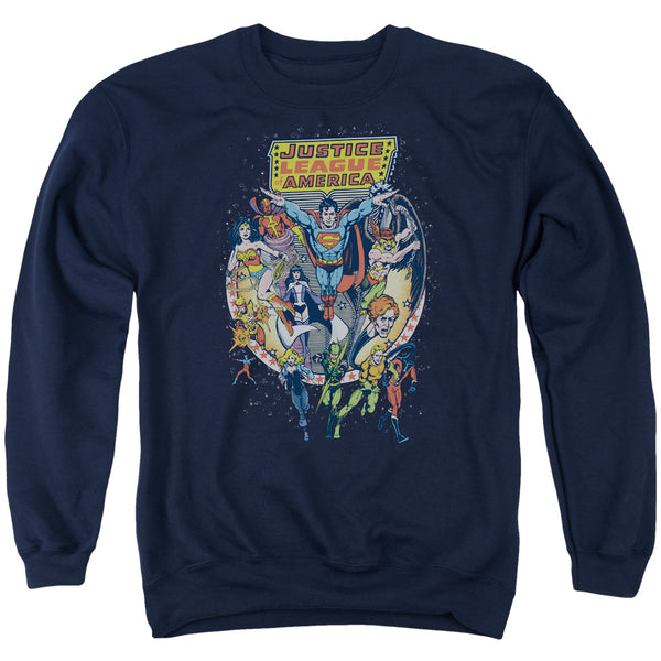 JLA - Star Group Adult Crewneck Sweatshirt