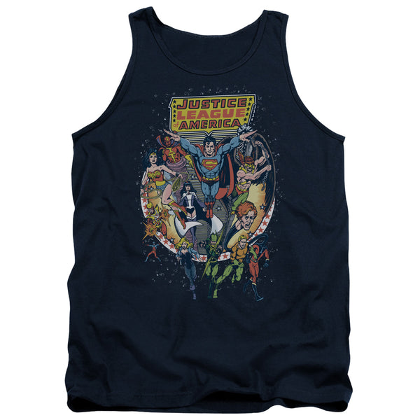 JLA - Star Group Adult Tank Top