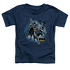 JLA - Batman Collage Toddler Short Sleeve