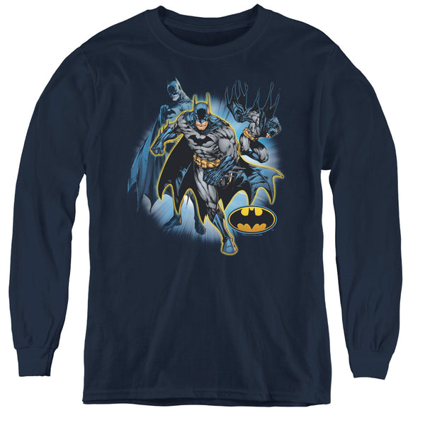 JLA - Batman Collage L - S Youth