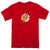 JLA - Destroyed Flash Logo Adult Regular Fit Short Sleeve