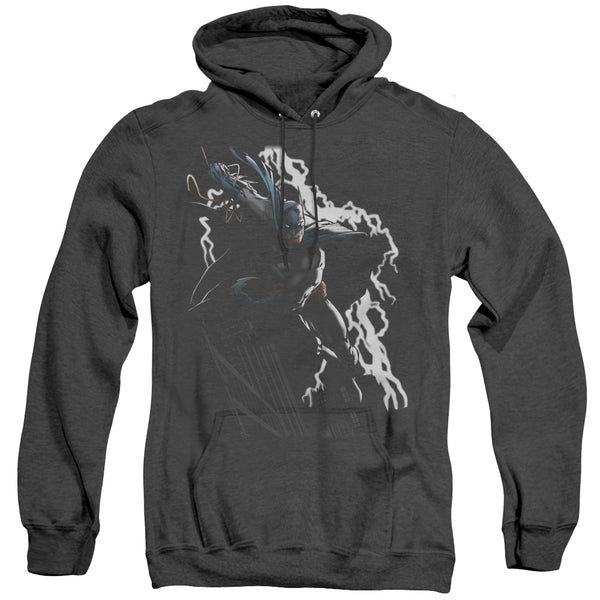 JLA - Lighting Crashes Adult Heather Hoodie