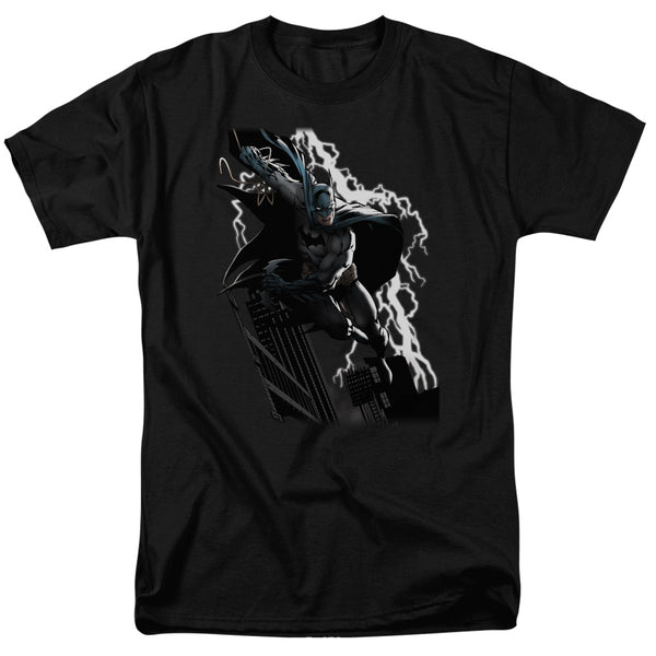JLA - Lighting Crashes Adult Regular Fit Short Sleeve
