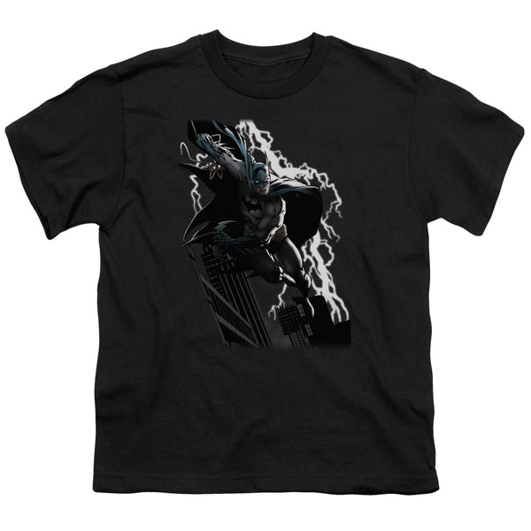 JLA - Lighting Crashes Youth Short Sleeve