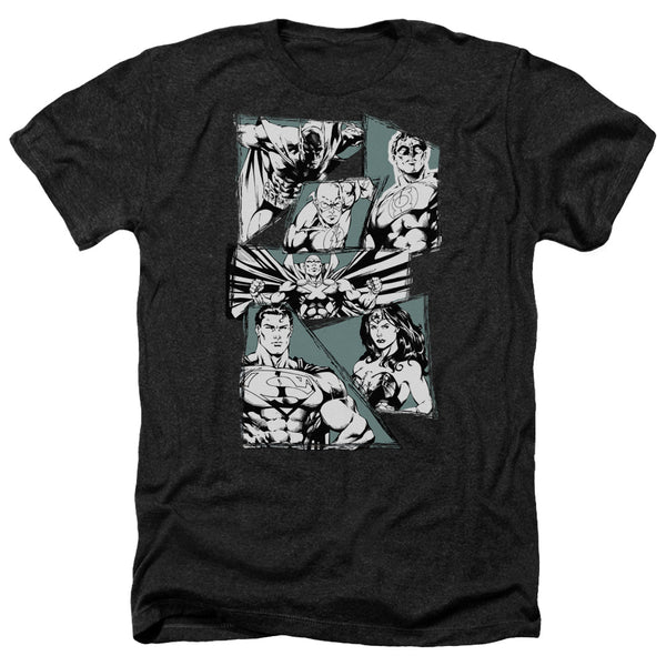JLA - A Mighty League Adult Regular Fit Heather Short Sleeve
