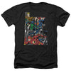 JLA - Lettered League Adult Regular Fit Heather Short Sleeve
