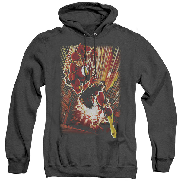 JLA - Street Speed Adult Heather Hoodie
