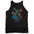 JLA - Action Stars Adult Tank Top