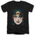 Dco JLA - Wonder Woman Head Adult Slim Fit V Neck Cotton