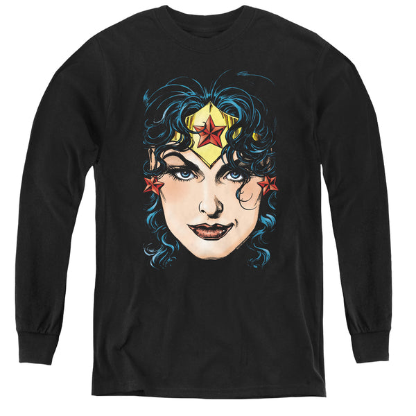 Dco JLA - Wonder Woman Head L - S Youth