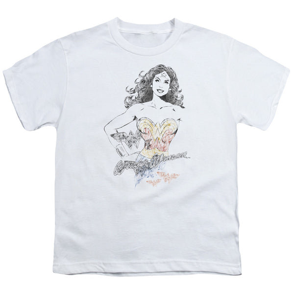 Dco JLA - Wonder Squiggles Youth Short Sleeve