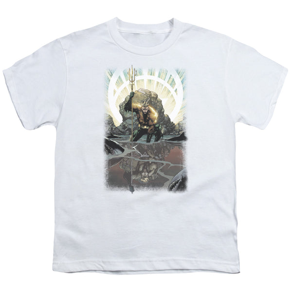JLA - Brightest Day Aquaman Youth Short Sleeve
