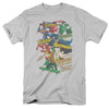 JLA - Justice Collage Adult Regular Fit Short Sleeve