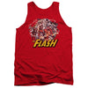 JLA - Flash Family Adult Tank Top