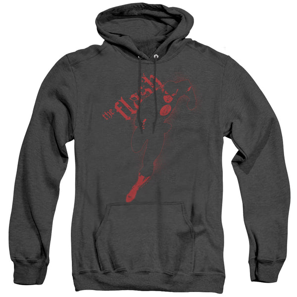 JLA - Flash Darkness Adult Heather Hoodie