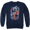 JLA - Storm Chasers Adult Crewneck Sweatshirt