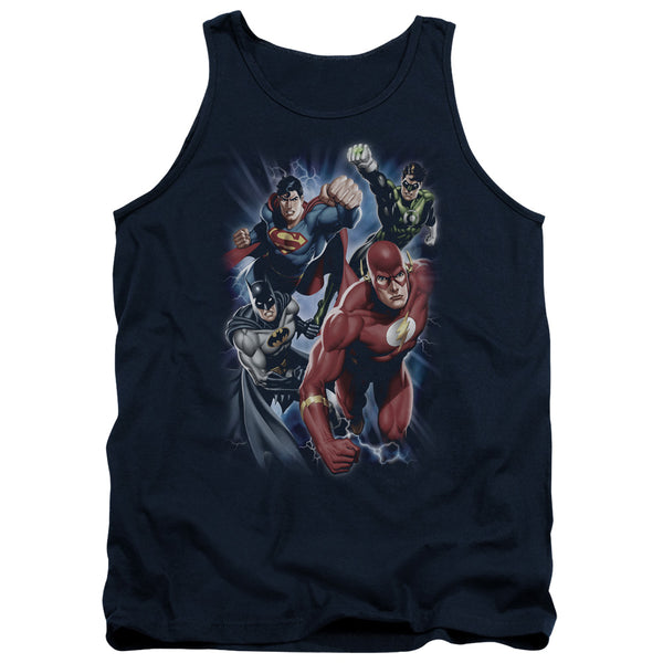 JLA - Storm Chasers Adult Tank Top