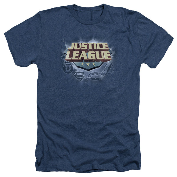 JLA - Storm Logo Adult Regular Fit Heather Short Sleeve