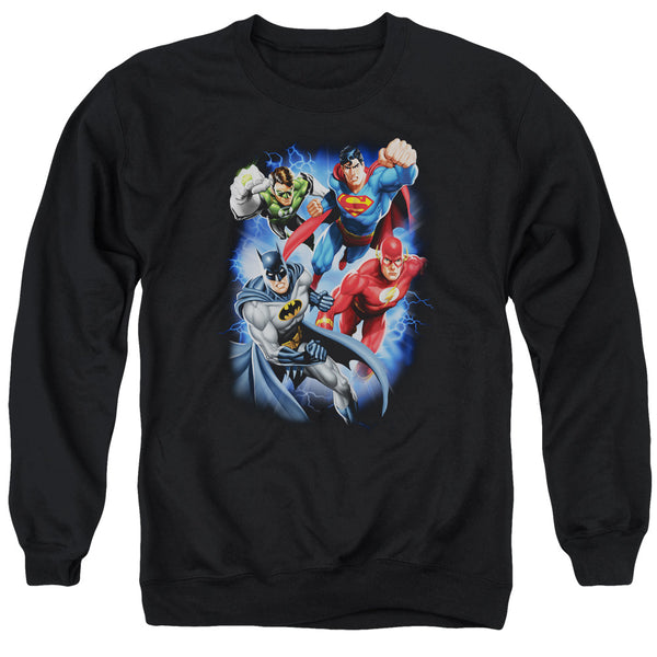 JLA - Storm Makers Adult Crewneck Sweatshirt