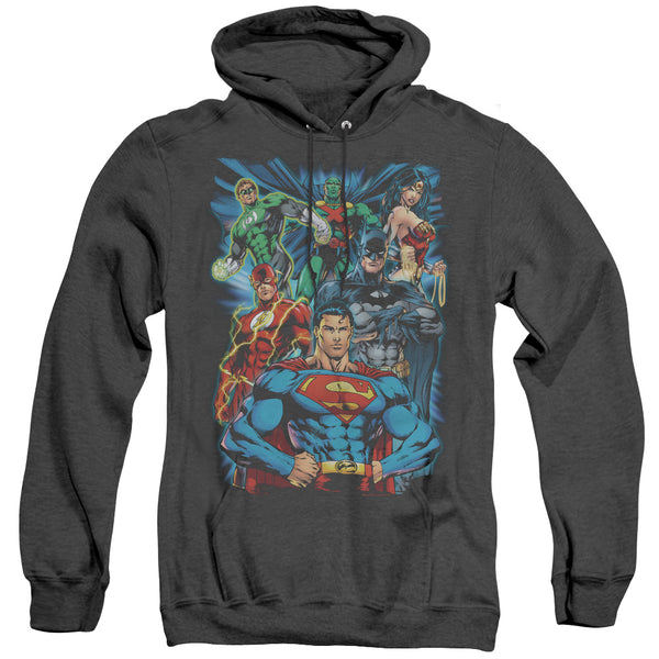 JLA - Justice Is Served Adult Heather Hoodie