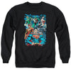 JLA - Justice Is Served Adult Crewneck Sweatshirt
