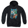 JLA - Jl Assemble Youth Hooded Sweatshirt